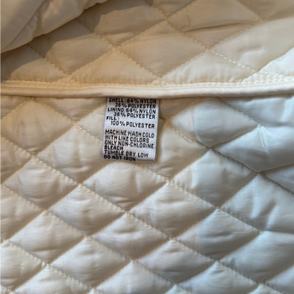 Talbots Quilted Shirttail Vest - Picture 8 of 9